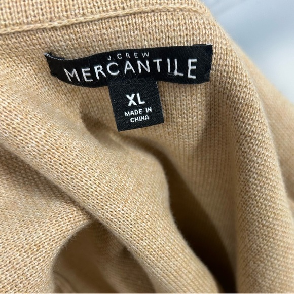 J Crew Sophie open-front sweater-blazer Cardigan Style Camel XL - Picture 5 of 5